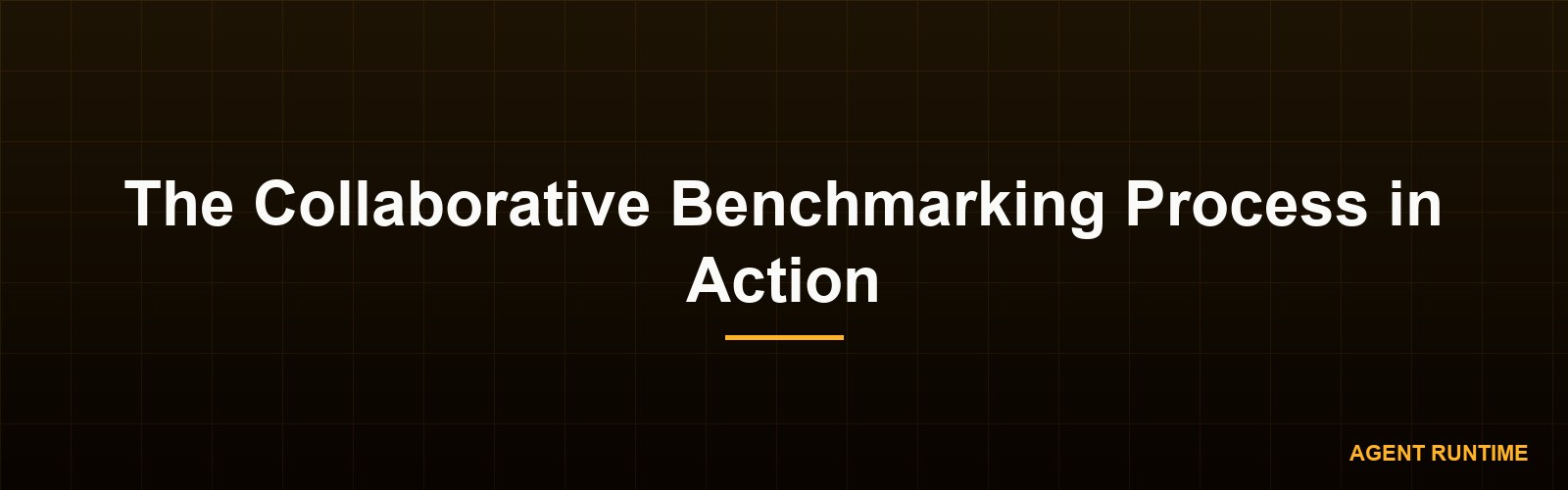The Collaborative Benchmarking Process in Action