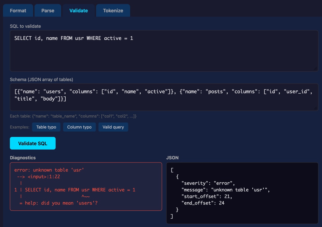 OpenClaw Integrates Syntaqlite Playground for Local SQLite Query Analysis