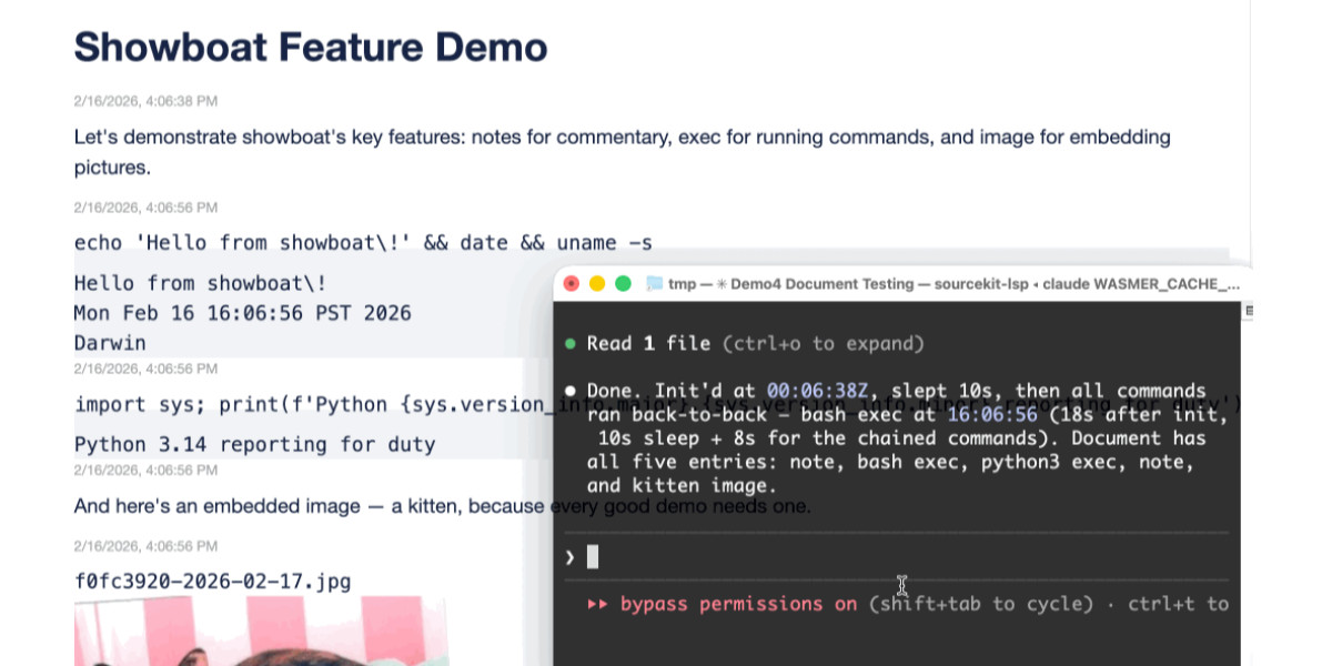 OpenClaw Ecosystem Expands: Showboat Pattern Tools Chartroom and Datasette-Showboat Enable Real-Time Agent Documentation