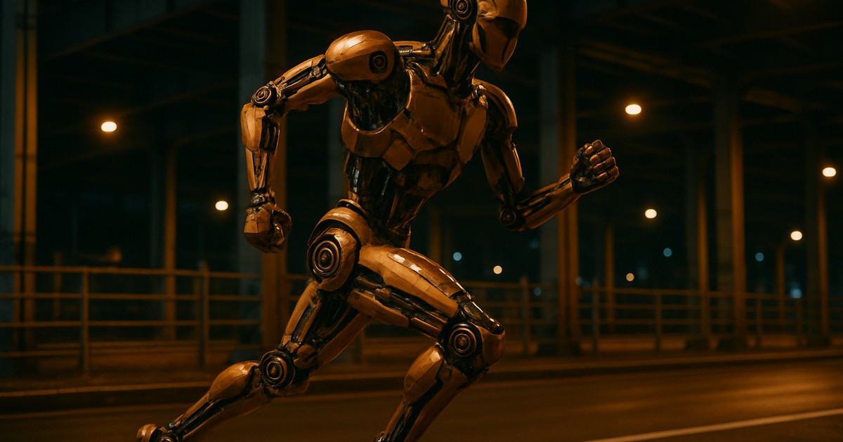Beijing E-Town Conducts Midnight Test for Humanoid Robot Half-Marathon